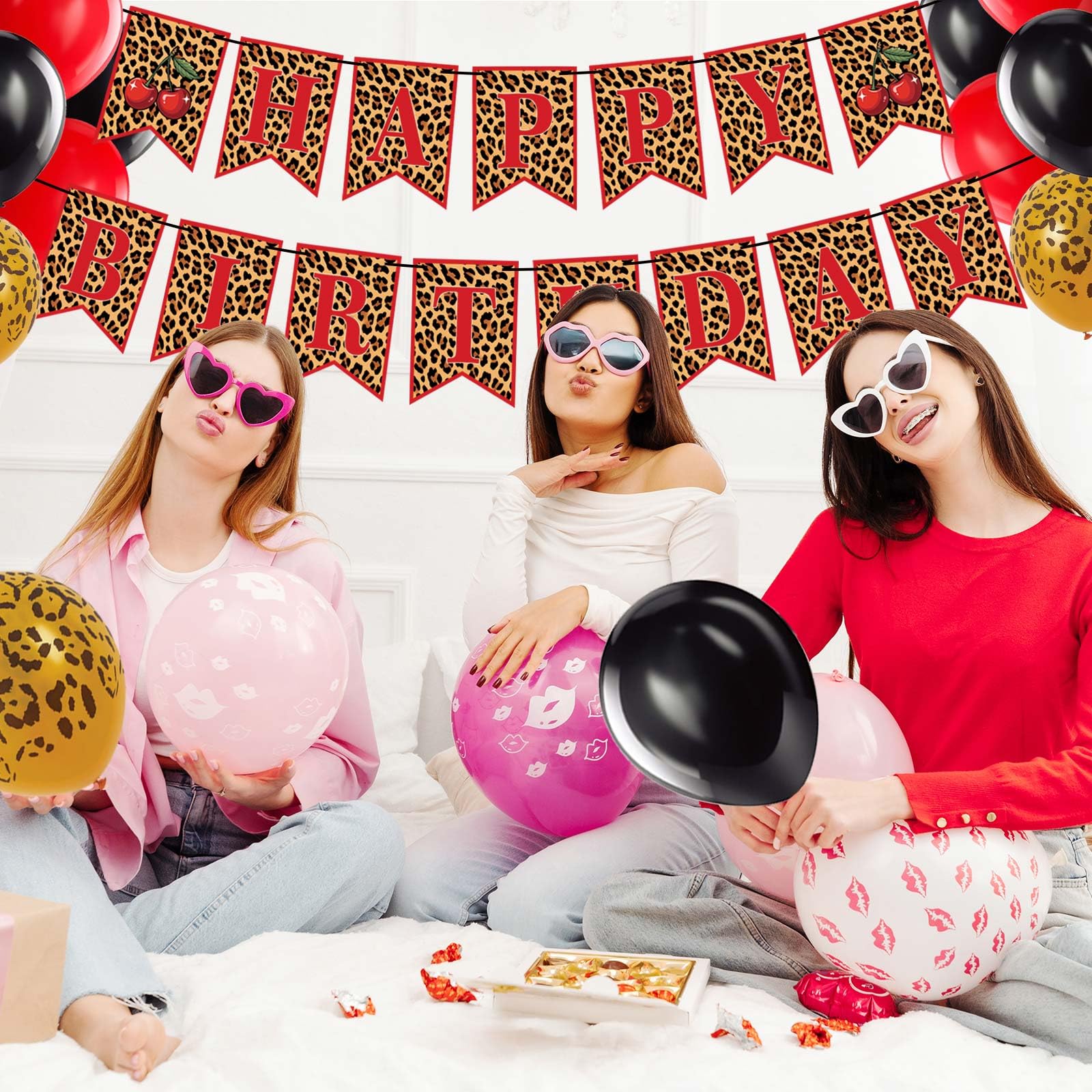 OWWOPATS safari birthday decor pack sets a themed celebration backdrop.