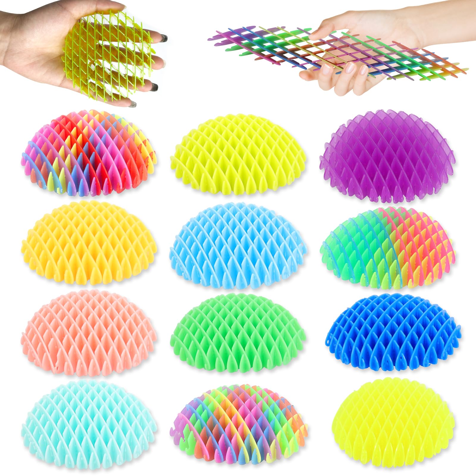 oyeftp 12pcs fidget toy big fidget for focus and calm