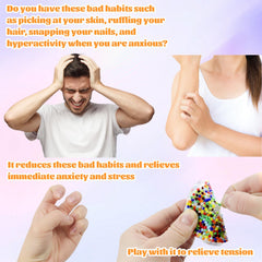 Oyeftp dermatillomania fidget gadget helps redirect urges to positive activities.