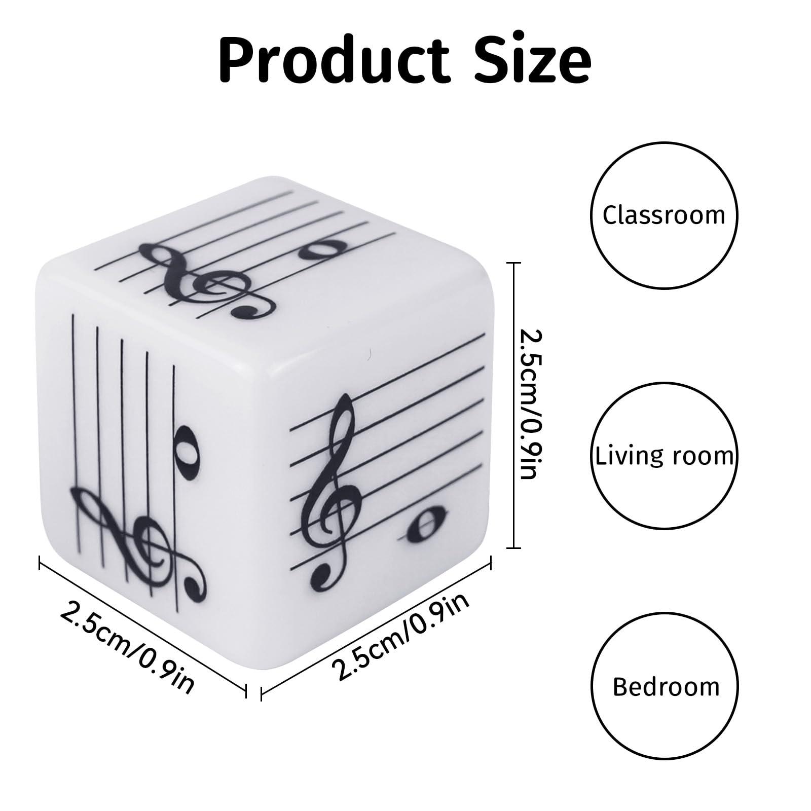 oyeftp five-line staff dice bass clef for beginner musicians