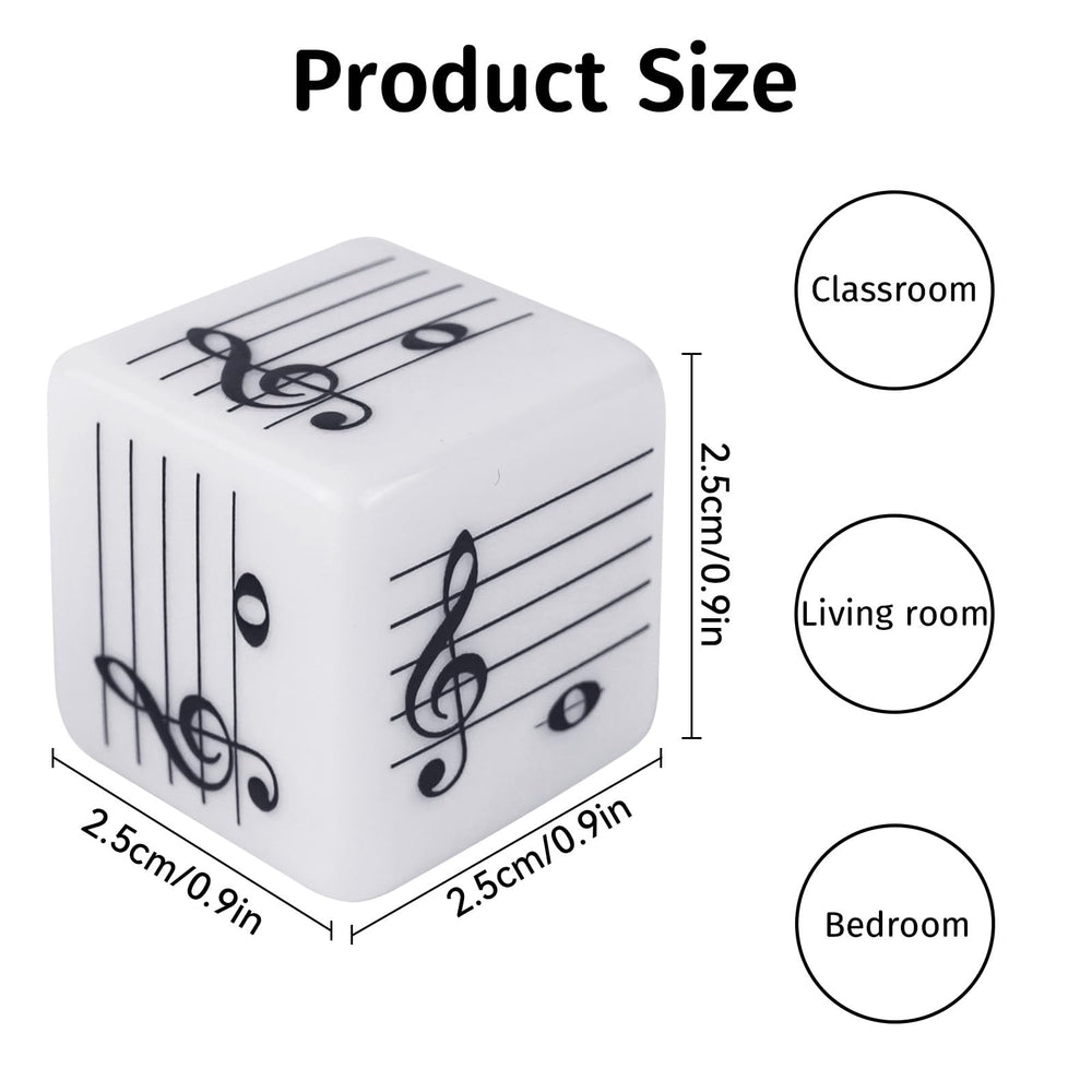 oyeftp five-line staff dice bass clef for beginner musicians