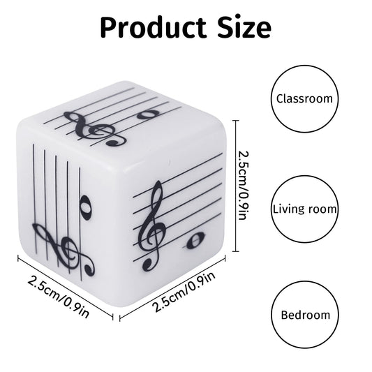 oyeftp five-line staff dice bass clef for beginner musicians