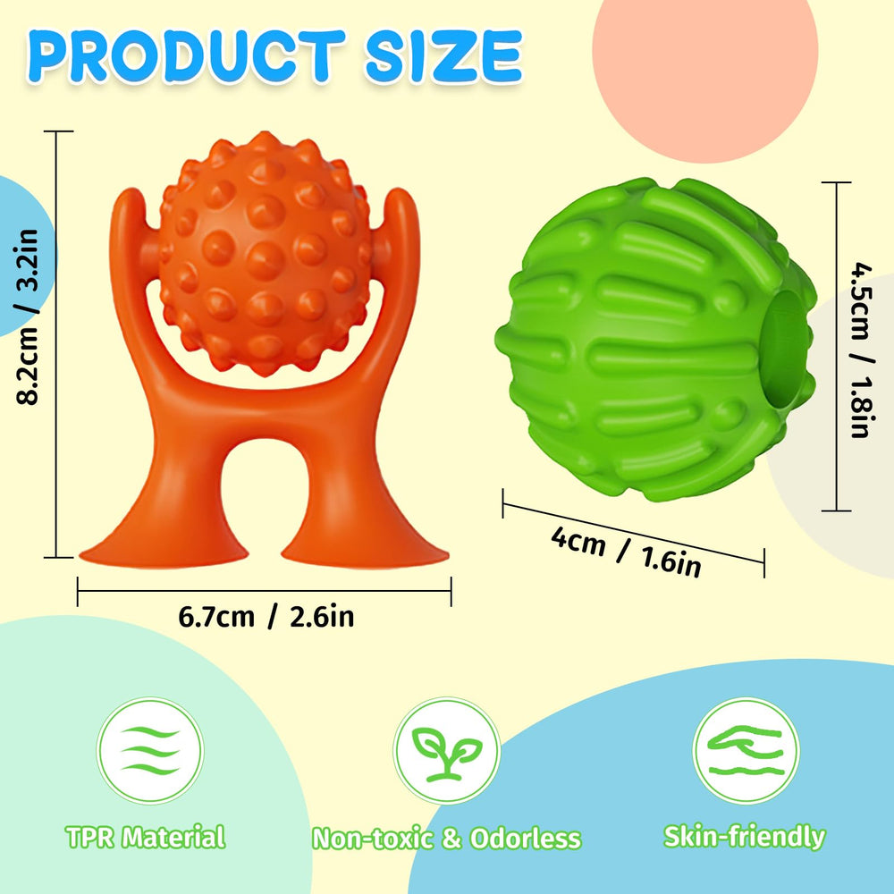 oyeftp textured silicone surfaces displaying varied tactile textures for sensory exploration