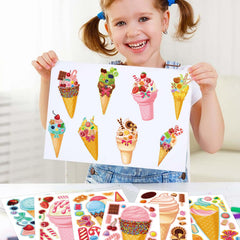 Ozepao waterproof vinyl stickers withstand active play in classroom