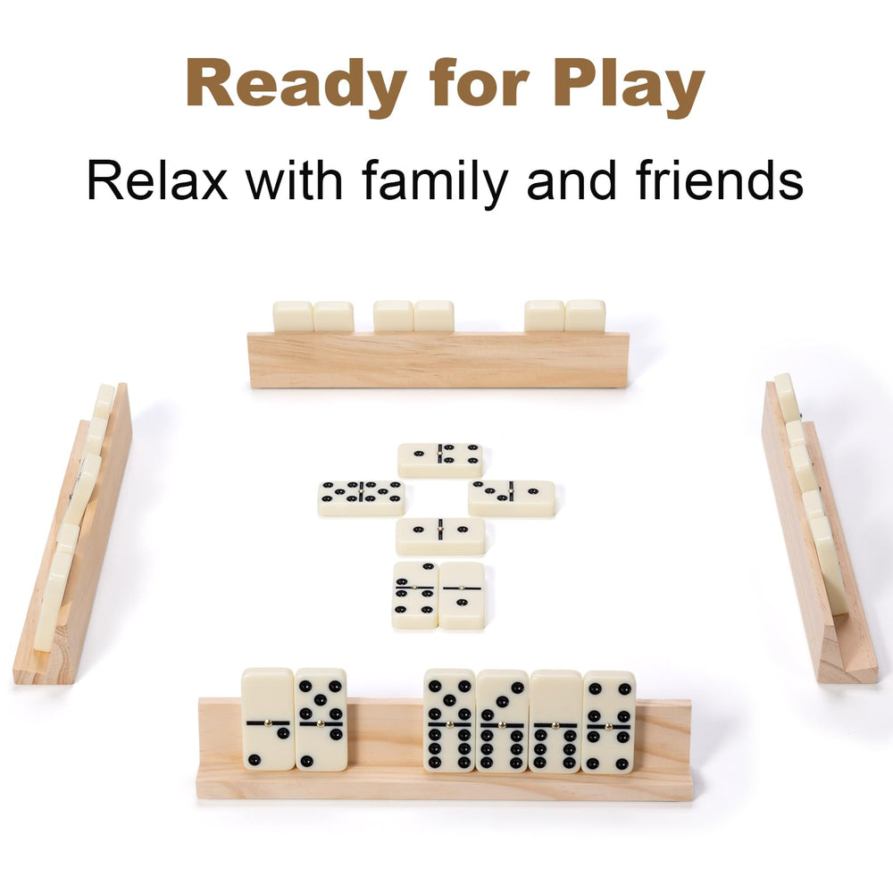 OZFRHO classic dominoes setup ideal for lively family nights