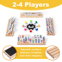 OZFRHO Mexican Train dominoes case: portable storage for games on the go