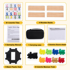 OZFRHO Mexican Train dominoes hub: central connector for smooth gameplay