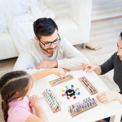 OZFRHO Mexican Train dominoes instructions: clear rules for quick setup and play