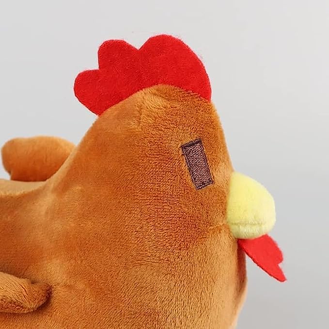 OZIF Stardew Junimo apple plush close-up highlights safe materials