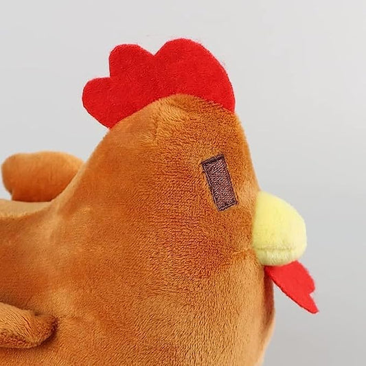 OZIF Stardew Junimo apple plush close-up highlights safe materials