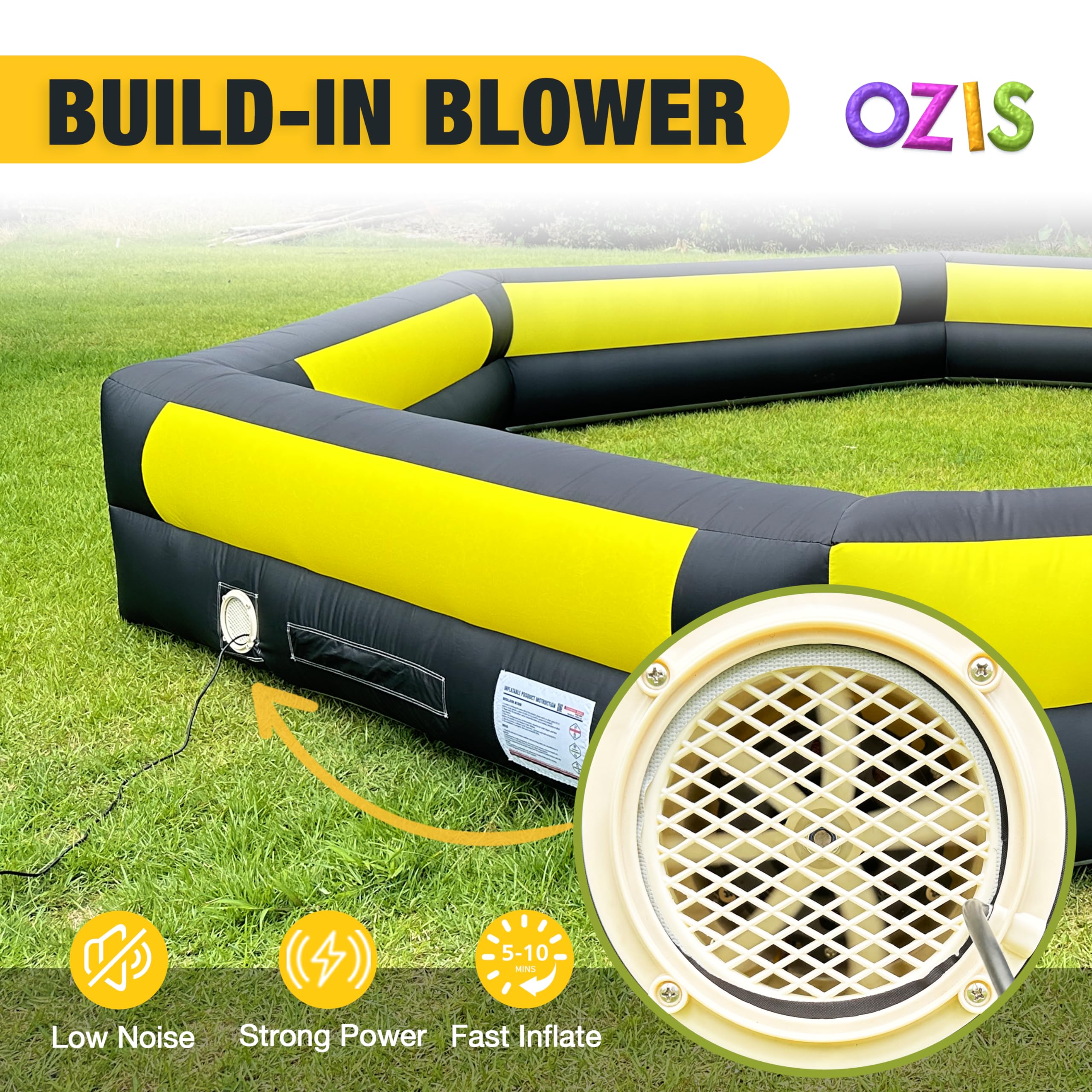 OZIS Gaga Ball Pit durable Oxford material for longevity