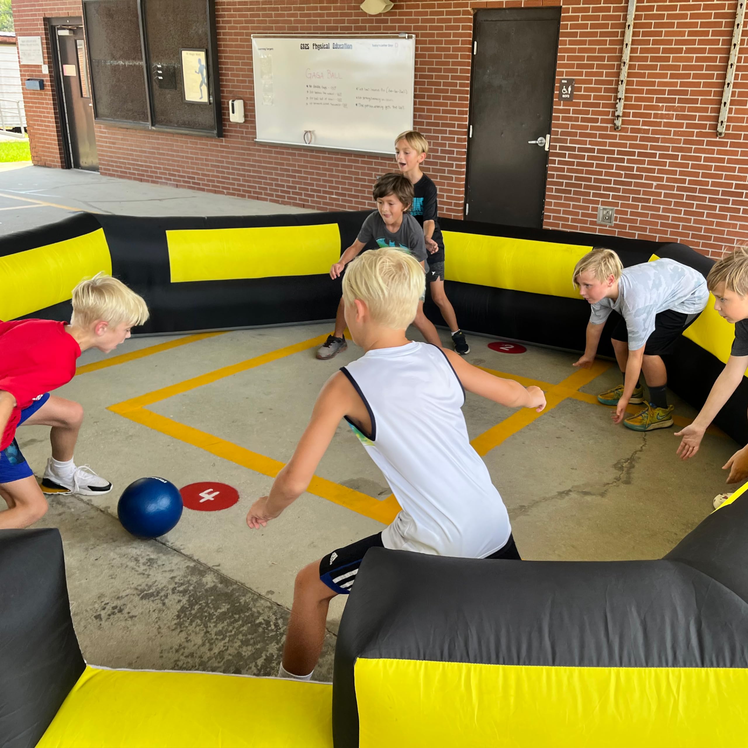 OZIS Gaga Ball Pit Velcro entrance for simple entry and exit