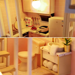 OZJAY miniature house kit furniture set adds realistic detail to rooms