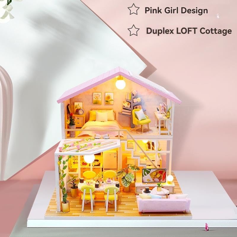 OZJAY DIY miniature house kit instructions guide beginners through steps