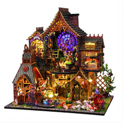 OZJAY miniature house kit assembly for a calm, hands-on creative project