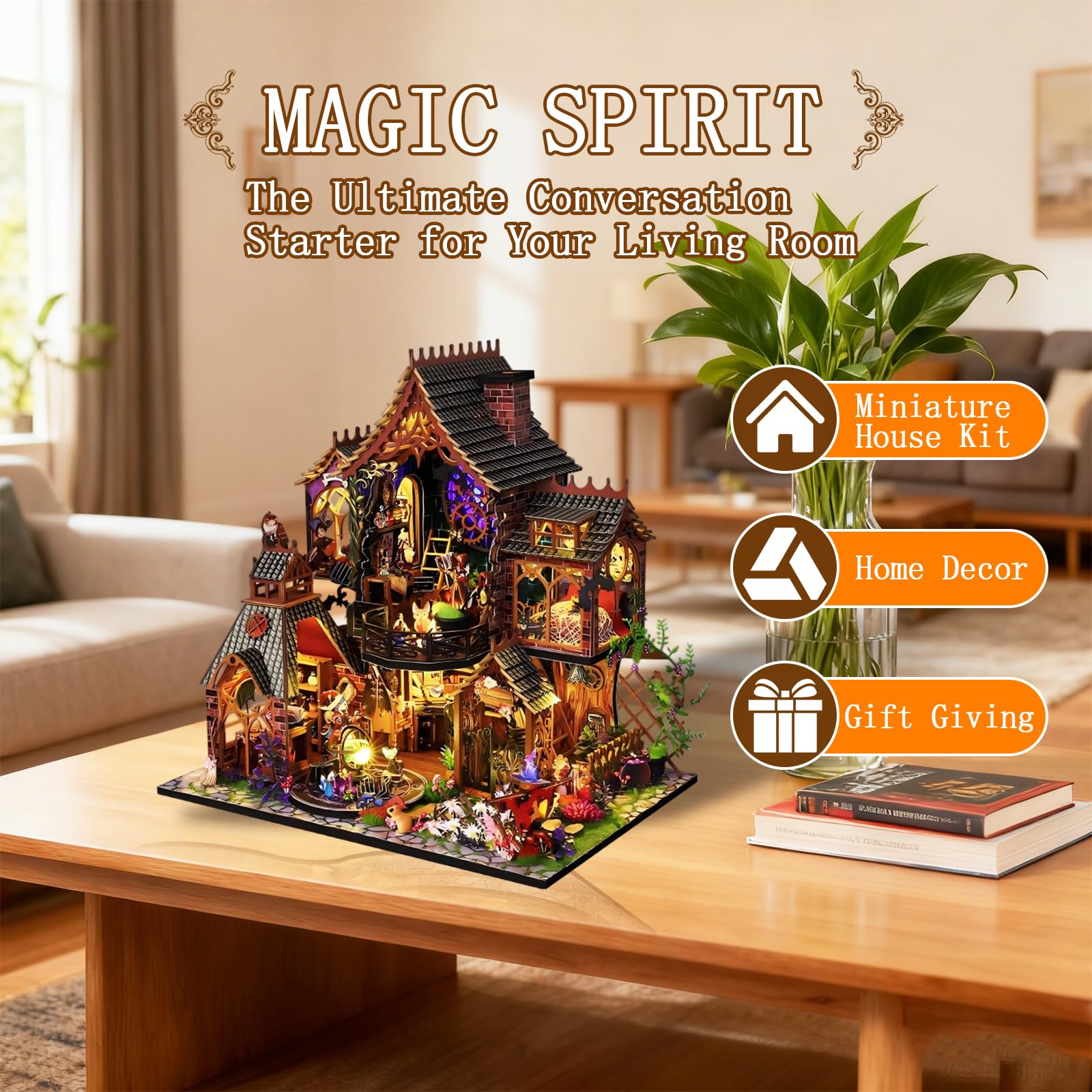 OZJAY miniature house kit furniture for realistic interior detailing and display