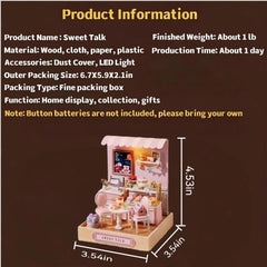 OZJAY Sweet Talk assembly guide showing easy, step-by-step setup