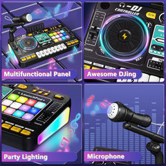 OZMI LED disco lights sync with music for a vibrant show.