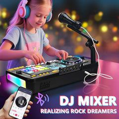 OZMI Kids DJ piano keys inviting melodic experimentation during play.