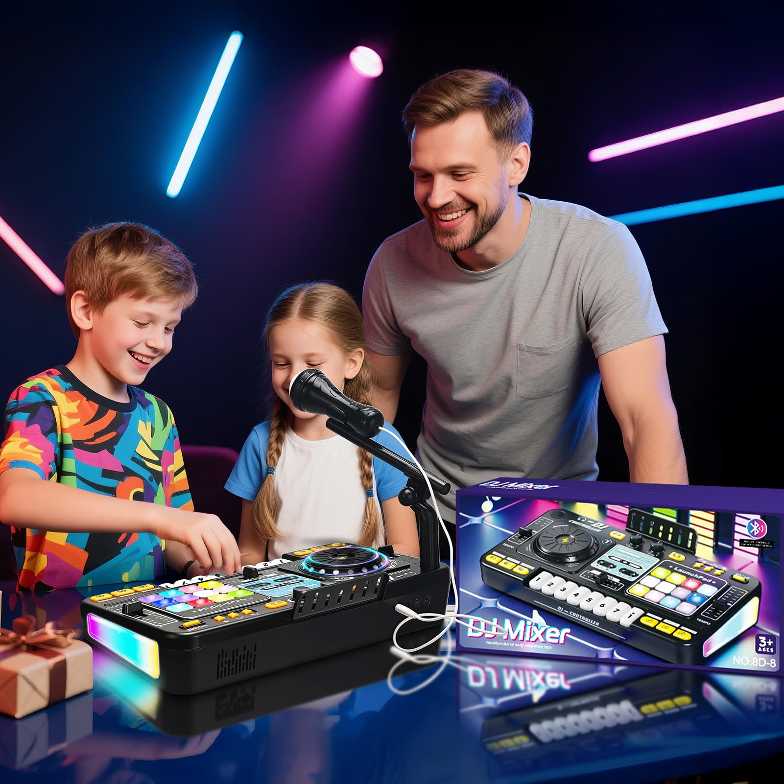 OZMI Rechargeable battery keeps playtime going without replacements.