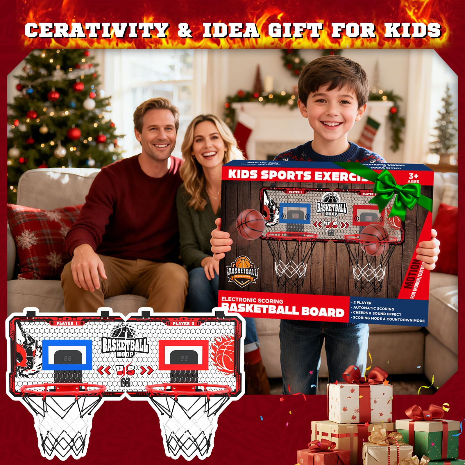 OZMI mini hoop makes a thoughtful gift encouraging active family time.