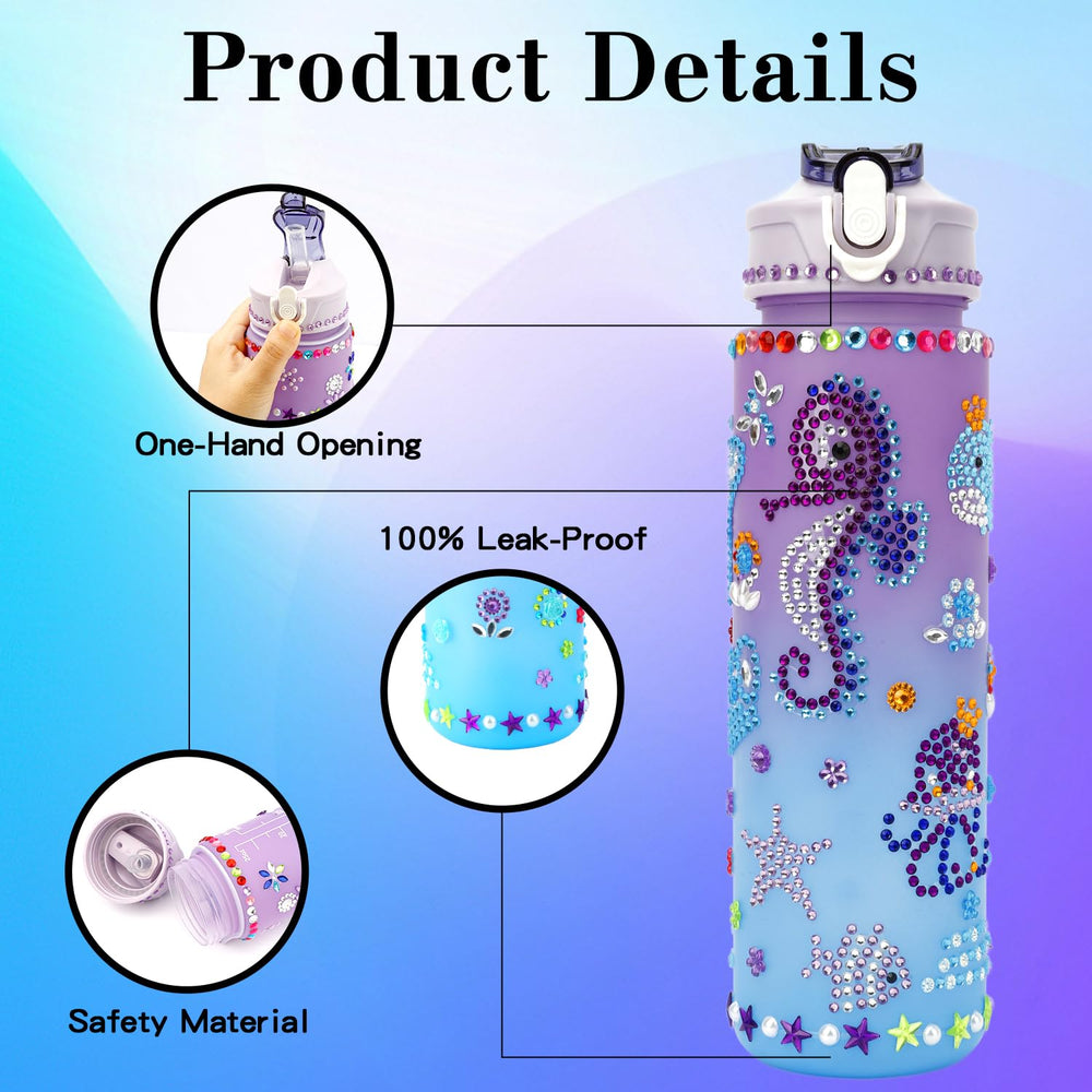 OZOSHINE leak-proof cap with silicone seal prevents spills during use.
