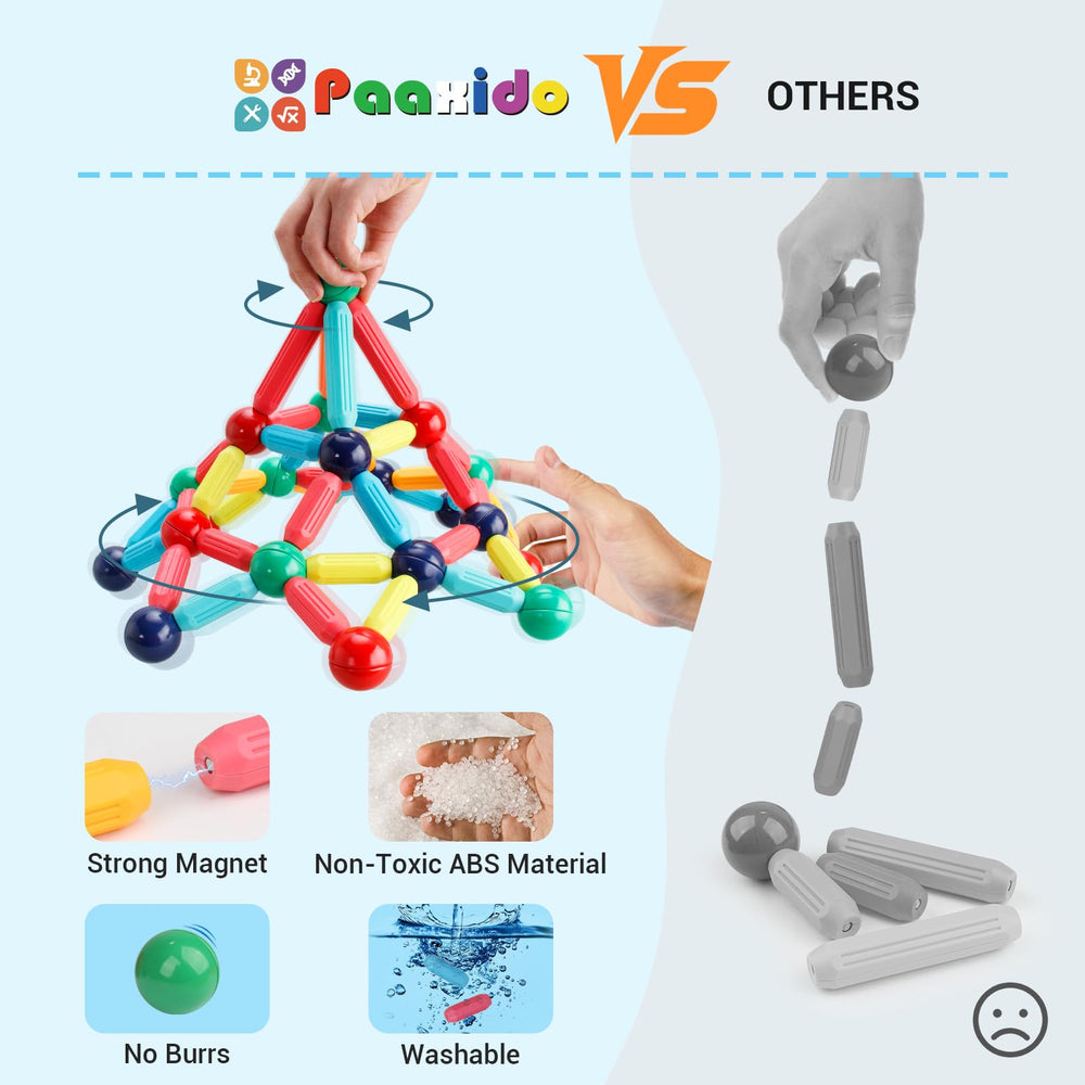 Paaxido toddler-friendly blocks fit small hands for easy gripping and exploration