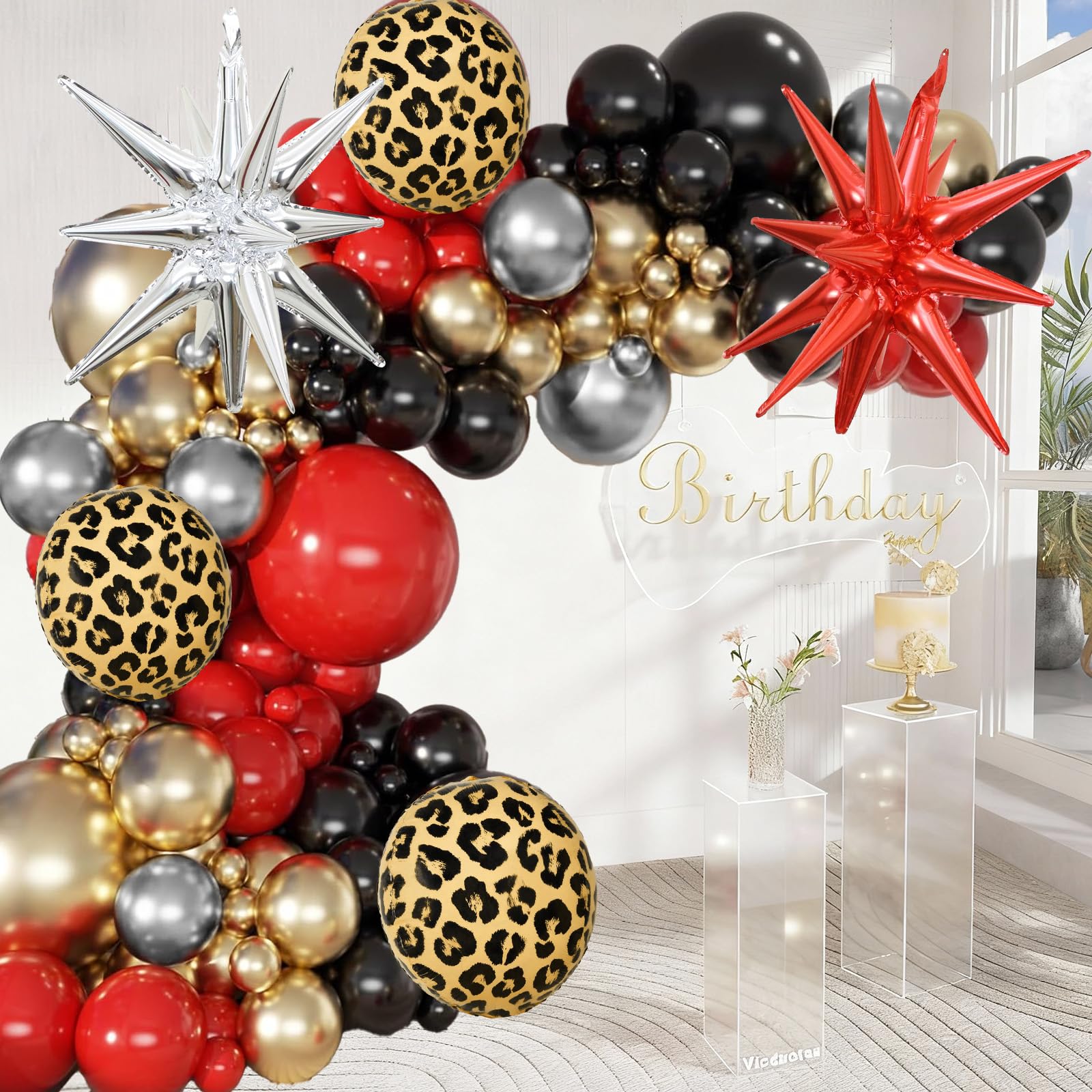 Paayeq balloon sticky dots enable quick, secure balloon placement.