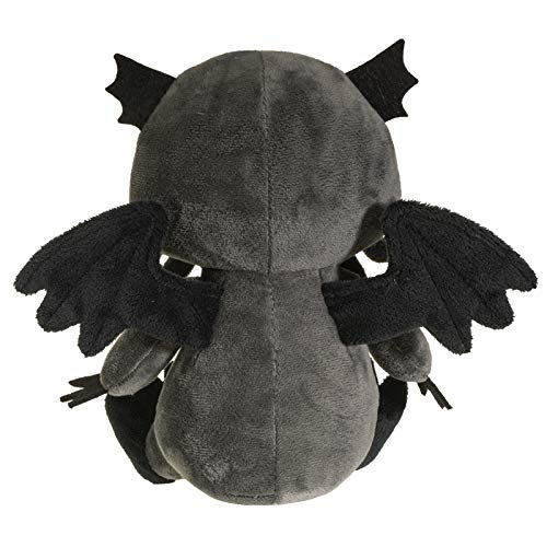 Pacific Giftware Hellion Plush Cthulhu doll back view, soft home or travel pillow.