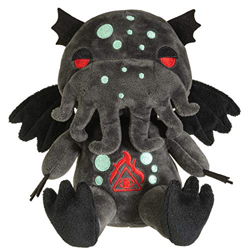 Pacific Giftware Hellion Plush Cthulhu doll front view, cozy cuddle companion for car trips.