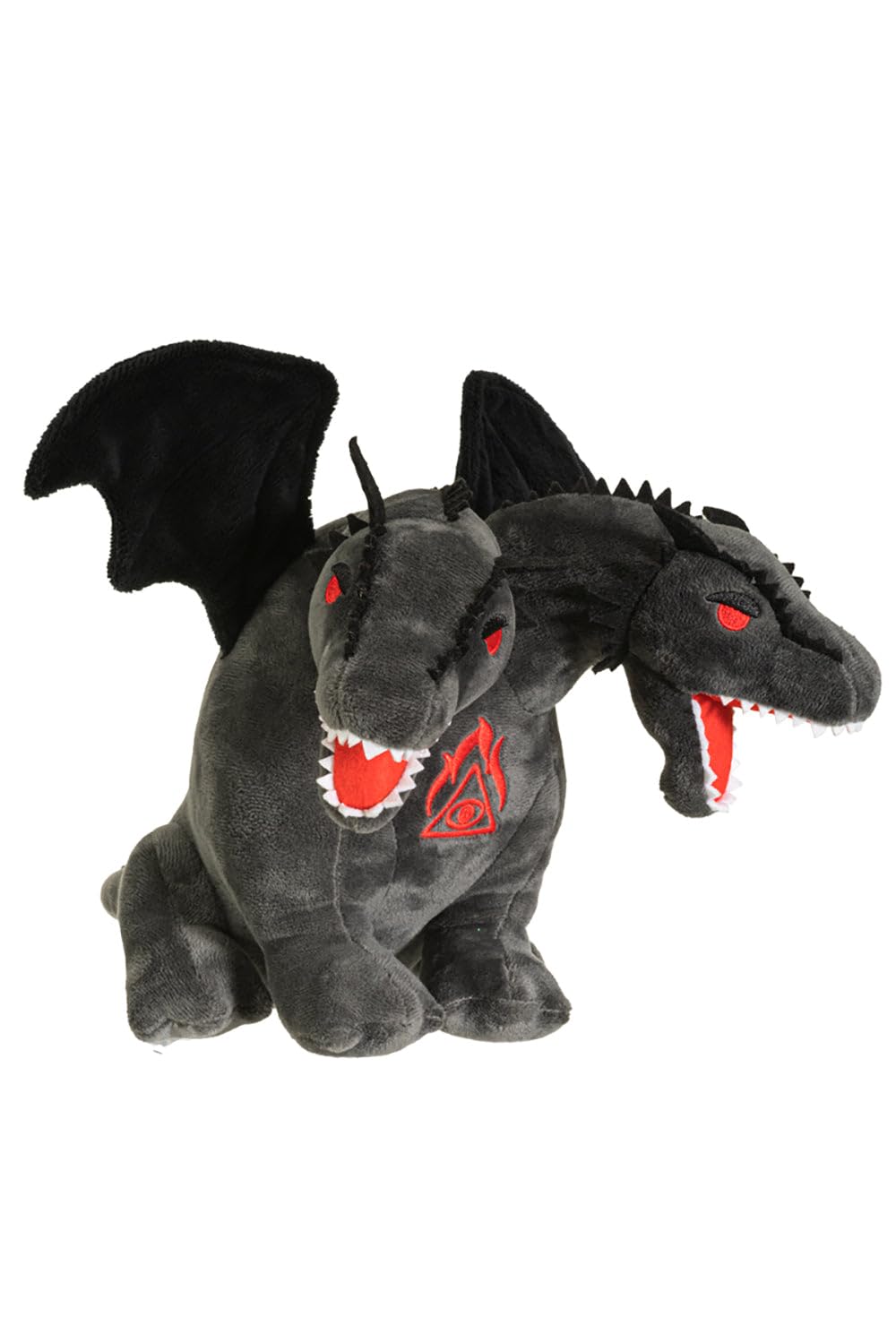 Pacific Giftware Hellions double-headed dragon plush for cozy guardian cuddle