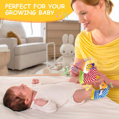 PADONISE velcro wrist rattle for quick, comfy wear