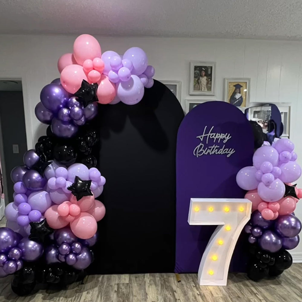 Paeyeq balloon arch accessories include glue points for easy setup.