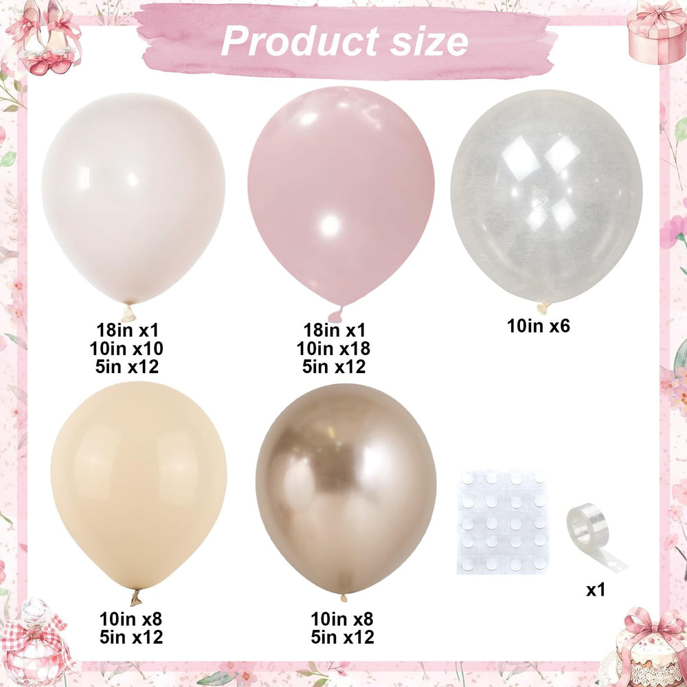 Paeyeq champagne gold 10-inch balloon creates a chic shimmer.
