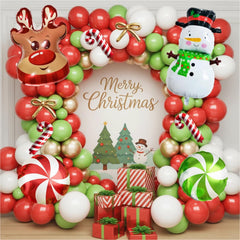 Paeyeq red and green latex balloons offer bold, durable decor options.