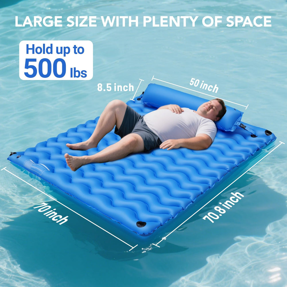 Pafolo four-buckle attachment for easy boat connections and versatile on-water use.
