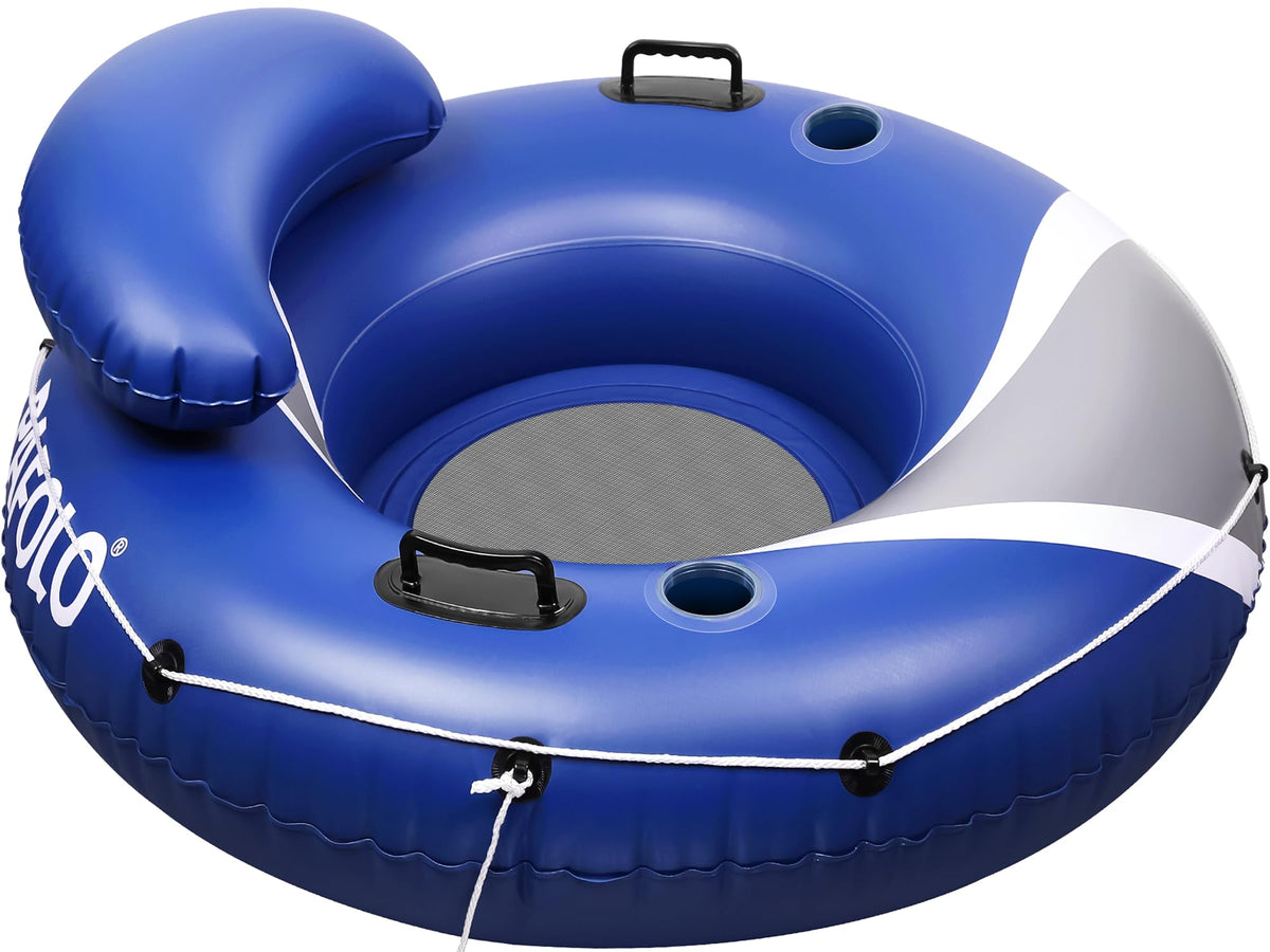 Pafolo river tube 53-inch circle inflated for spacious lounging on water