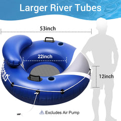 Pafolo mesh-seat detail for breathable comfort on long floats