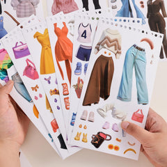 PAGEMORE Art and craft stickers inspiring color and fashion ideas.