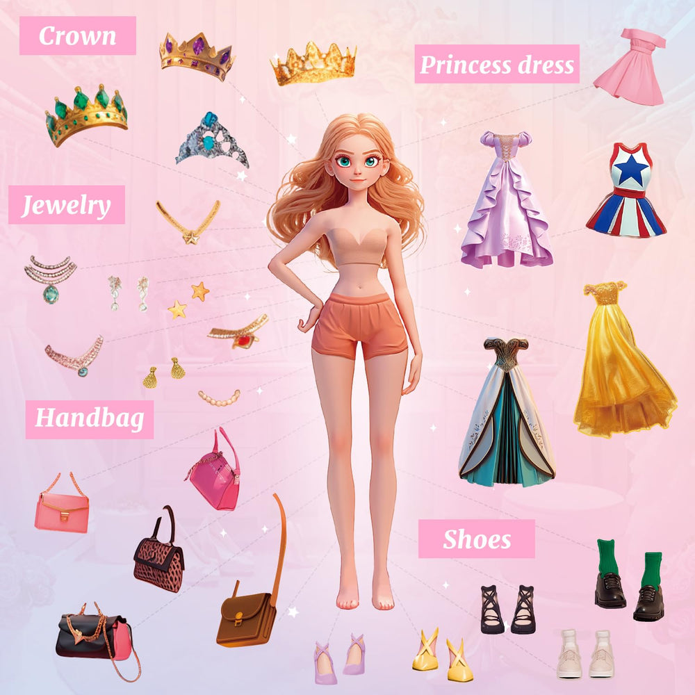 PAGEMORE Storytelling and creativity sticker pack for kids.