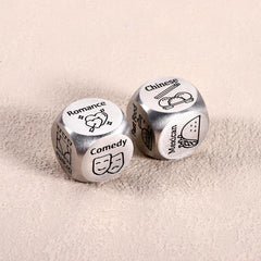 Paginafr dining-options dice highlighting pizza, sushi and more for meals