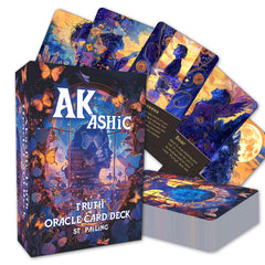 Pailing Akashic Oracle Cards cover, premium packaging for easy spiritual guidance.