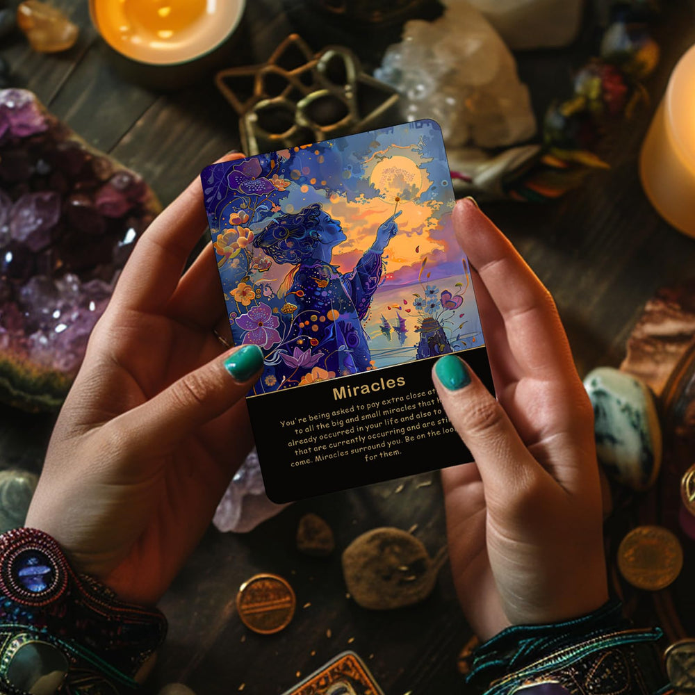 Pailing Akashic Oracle Cards—draw 3-5 for current energy insights.