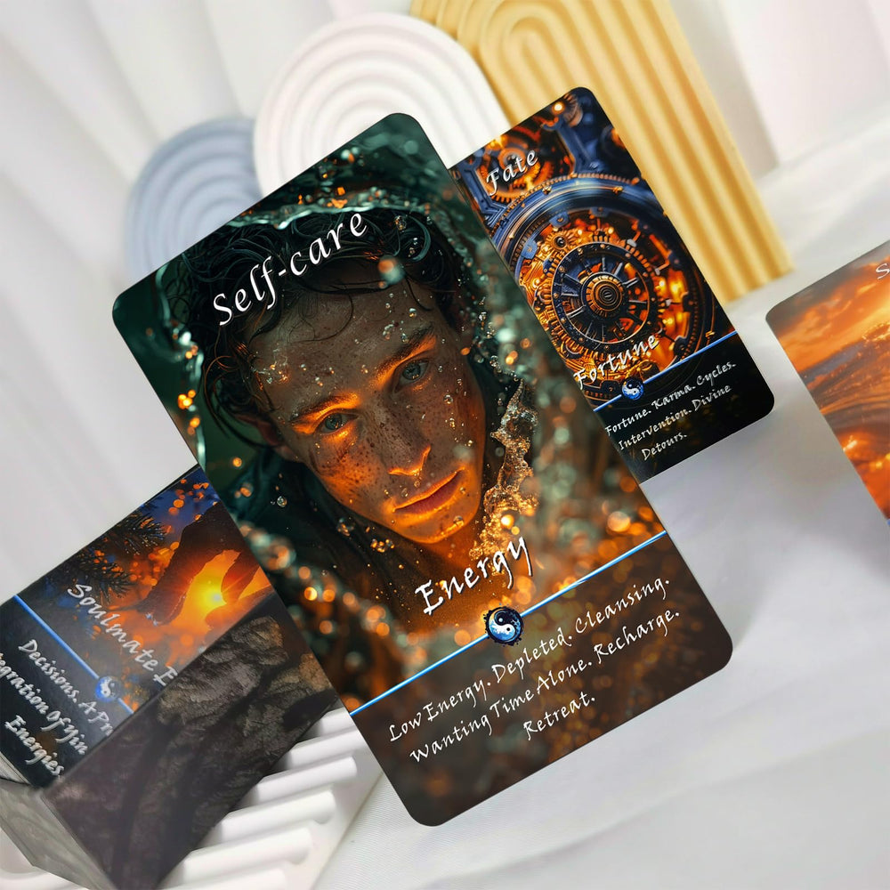 Pailing Yin-Yang Deck side-by-side artwork highlighting dual energies