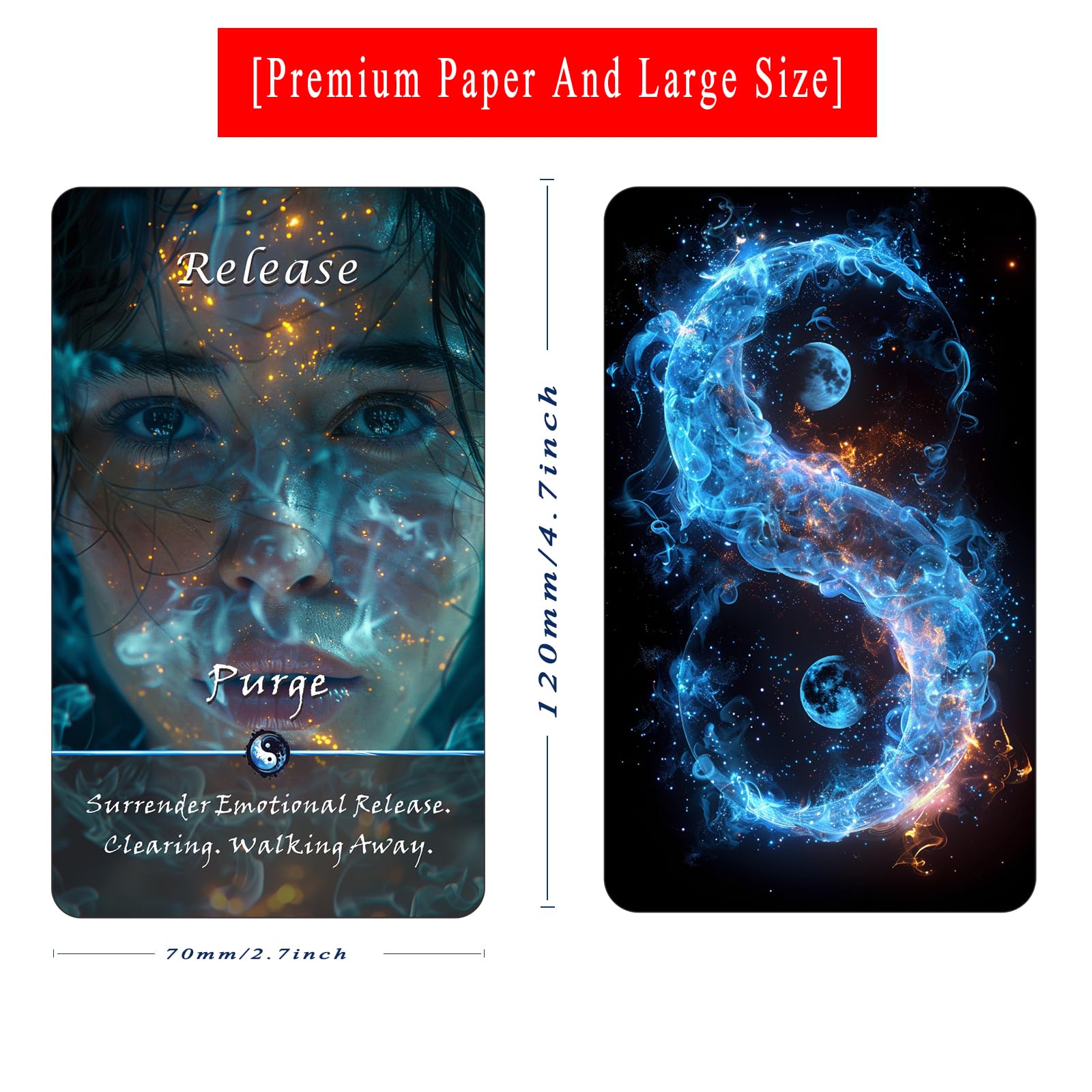 Pailing Yin-Yang Oracle Deck spread view illustrating energy patterns