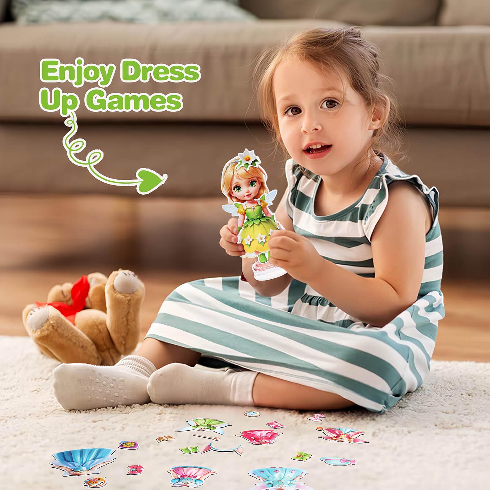 PainZieteg colorful dress up costumes stimulate storytelling