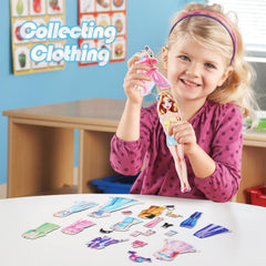 PainZieteg travel compact dress up set for on the go creativity
