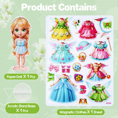 PainZieteg paper doll base and patch for easy assembly