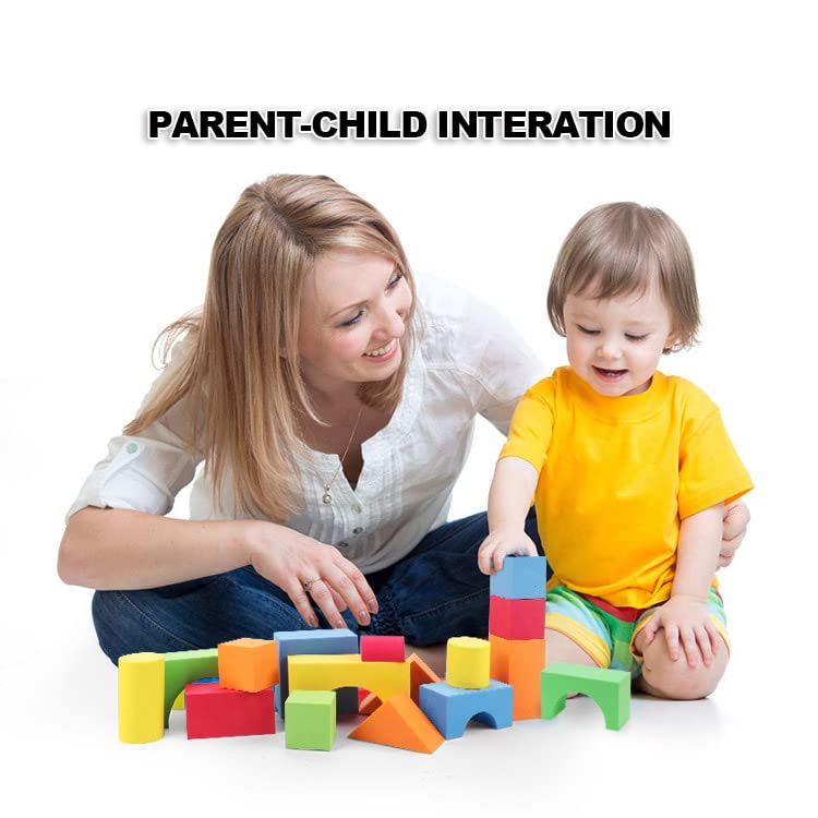 138-piece set supports floor and desk play for versatile early learning.