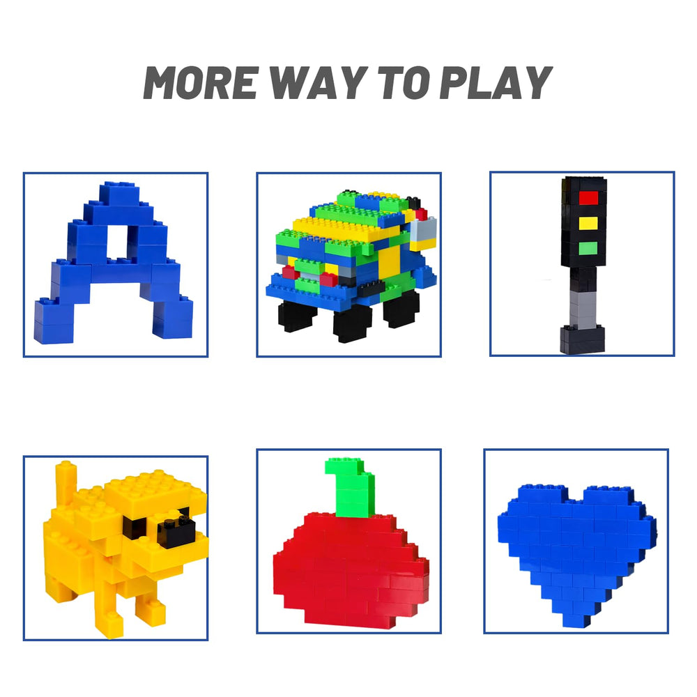 Pairez Toys ABS plastic bricks ensure safe, durable building sessions.